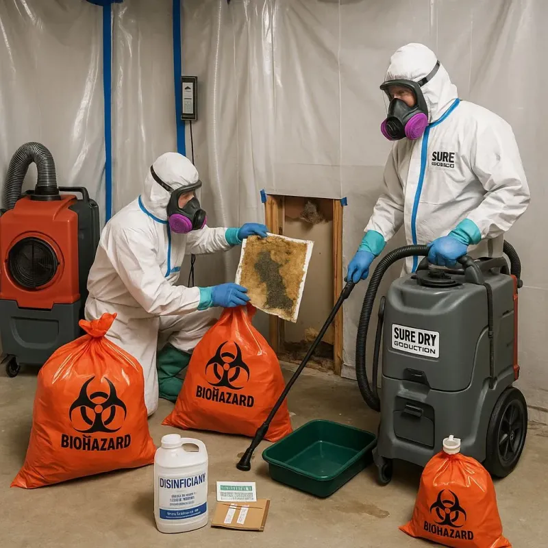Contaminated Water Handling Protocols process in Cottonwood, MN